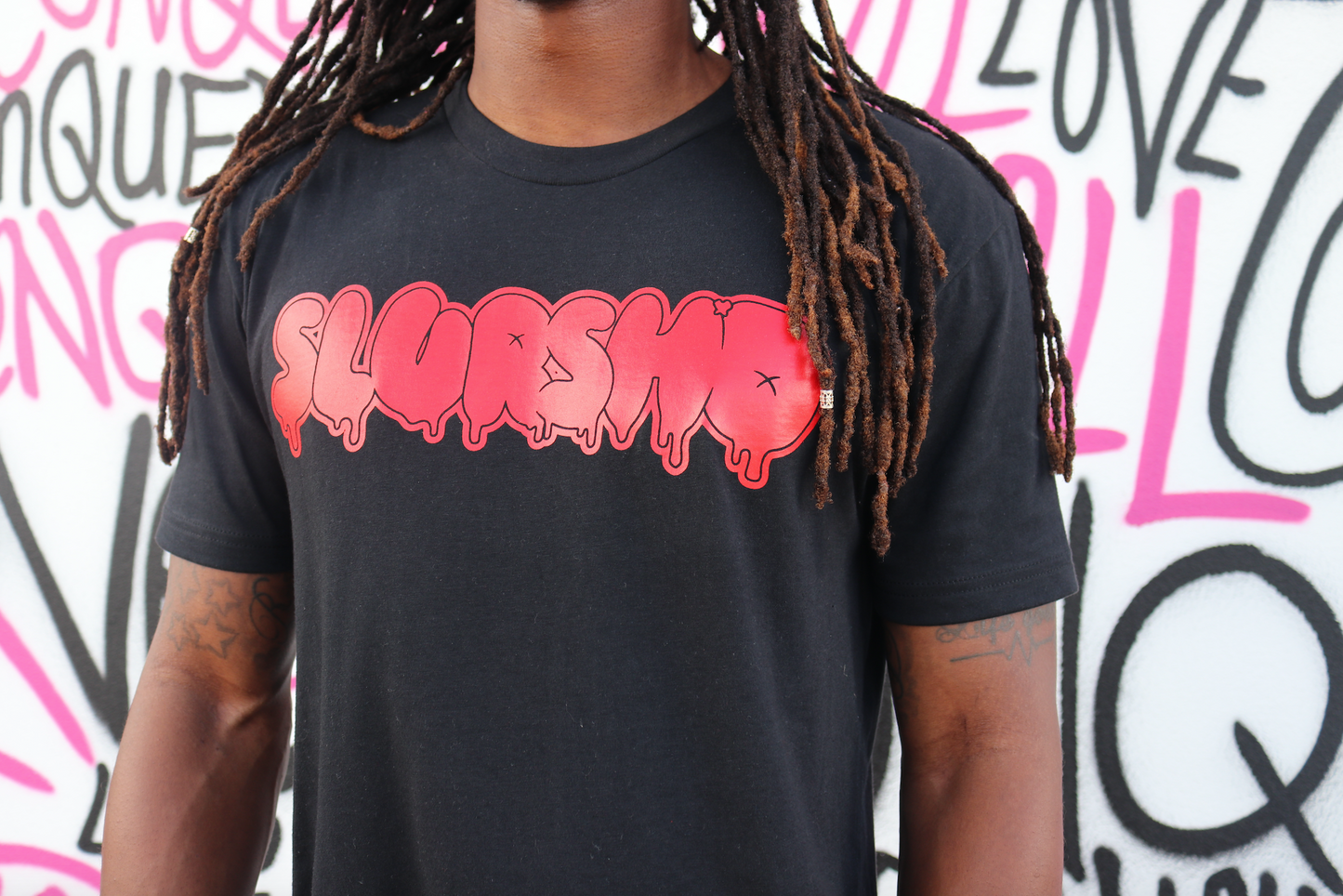 SLURSH'D ORIGINAL - BLACK TEE