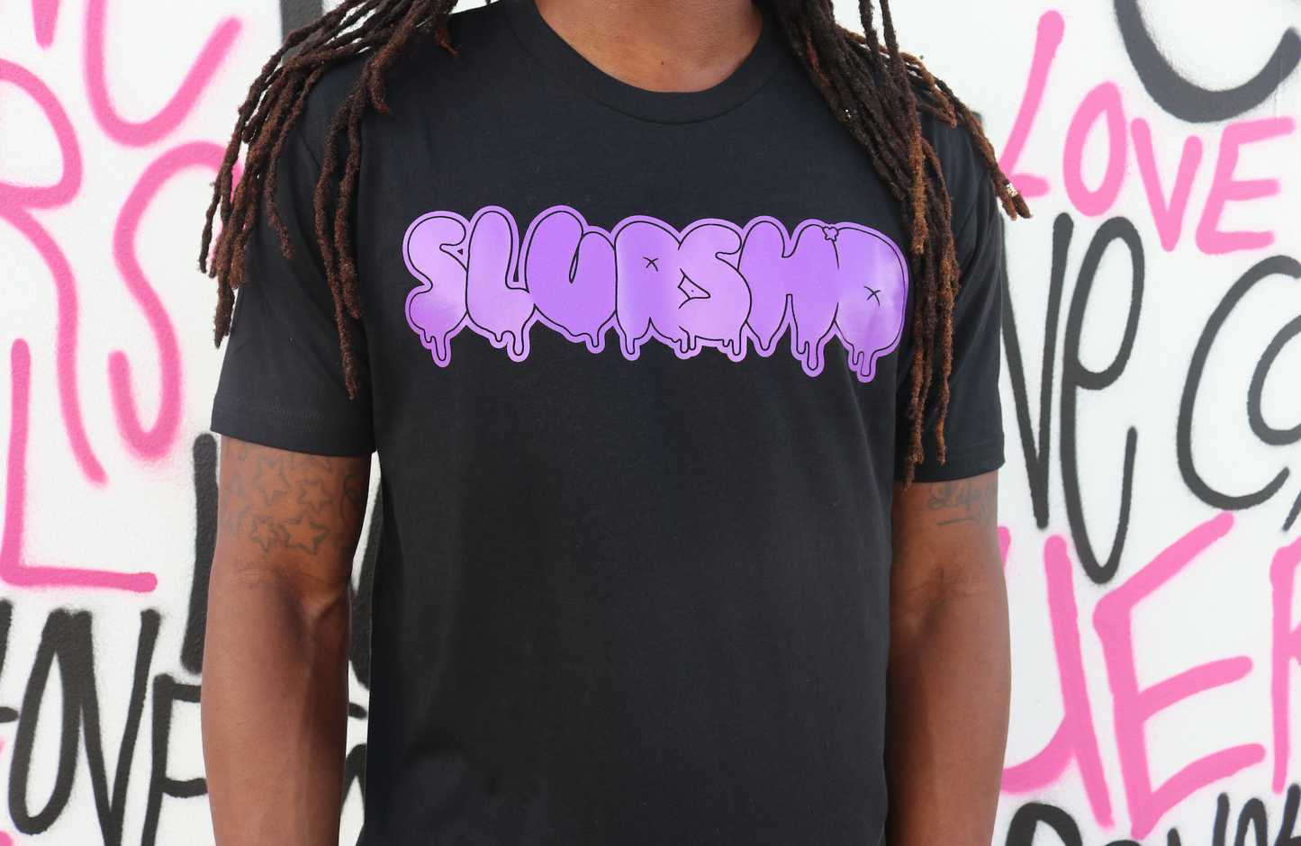 SLURSH'D ORIGINAL - BLACK TEE