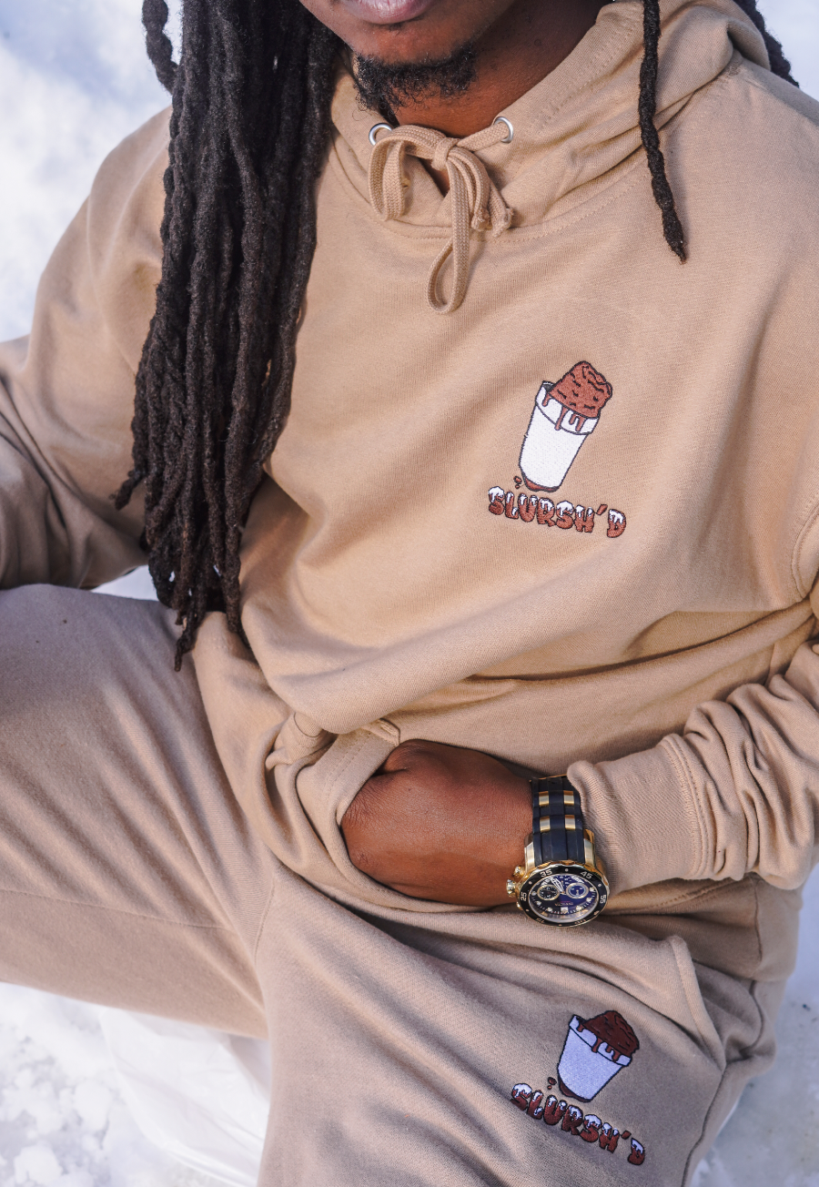 "CUPS UP" EMBROIDERED SWEATPANTS